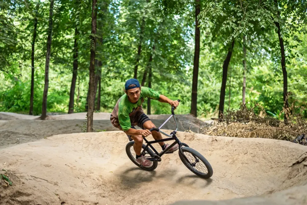 parcours BMX à Merville